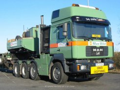 MAN F2000Evo FE600A 8x4/4 Schwerlast-Sattelzugmaschine Max Wild 2000-2002