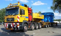 MAN F2000Evo FE600A 8x4/4 Schwerlast-Sattelzugmaschine P. Wirzius 2000-2002