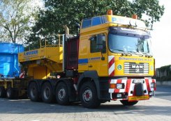 MAN F2000Evo FE600A 8x4/4 Schwerlast-Sattelzugmaschine P. Wirzius 2000-2002