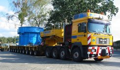 MAN F2000Evo FE600A 8x4/4 Schwerlast-Sattelzugmaschine P. Wirzius 2000-2002