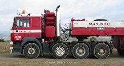 MAN F2000Evo FE600A 8x4/4 Schwerlast-Sattelzugmaschine Max Goll 2000-2002
