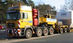 MAN F2000Evo FE600A 8x4/4 Schwerlast-Sattelzugmaschine P. Wirzius 2000-2002