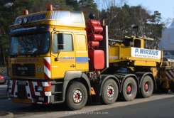 MAN F2000Evo FE600A 8x4/4 Schwerlast-Sattelzugmaschine P. Wirzius 2000-2002