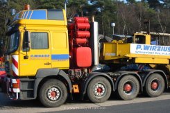 MAN F2000Evo FE600A 8x4/4 Schwerlast-Sattelzugmaschine P. Wirzius 2000-2002