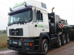 ÖAF F2000 Evo FE460A 8x4/4 Schwerlast-Sattelzugmaschine Manfred Vossmann 2000-2002