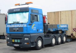 MAN TGA 41.530 XXL 8x4/4 Schwerlast-Sattelzugmaschine Felbermayr 2003-2007