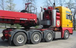 MAN TGA 41.660 XXL 8x4/4 Schwerlast-Sattelzugmaschine W & F Franke 2002-2007