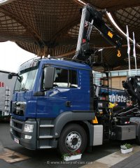 MAN TGS 35.480 L 8x4x4 Abrollkipper Hiab Ladekran 2008