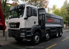 MAN TGS 35.440 M 8x4 Mulden-Hinterkipper 2012
