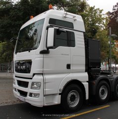 MAN TGX 35.540 BLS XXL 8x4/4 Schwerlast-Sattelzugmaschine 2012