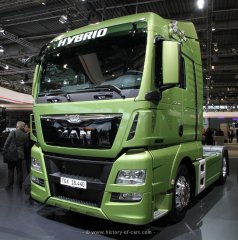 MAN TGX 18.440 4x2 BLS XLX Hybrid Sattelzugmaschine 2014