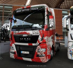 MAN TGX 4x2 XXL Tattoo-Trucks Sattelzugmaschine 2014