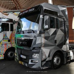 MAN TGX 4x2 XXL Tattoo-Trucks Sattelzugmaschine 2014