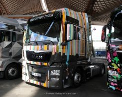 MAN TGX 4x2 XXL Tattoo-Trucks Sattelzugmaschine 2014