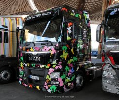 MAN TGX 4x2 XXL Tattoo-Trucks Sattelzugmaschine 2014