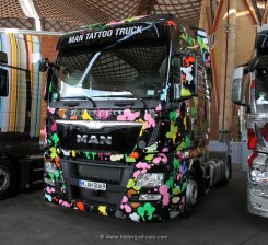 MAN TGX 4x2 XXL Tattoo-Trucks Sattelzugmaschine 2014