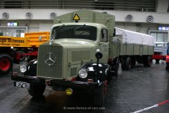 Mercedes-Benz L5000 Pritsche mit hoher Ladebordwand 1950