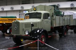 Mercedes-Benz L5000 Pritsche mit hoher Ladebordwand 1950