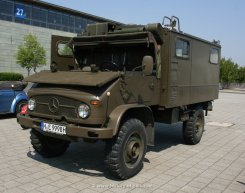 Mercedes-Benz Unimog 404 Bundeswehr Koffer, langer Radstand 1956-1980