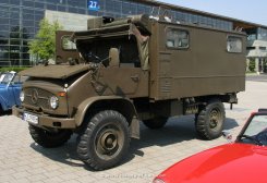 Mercedes-Benz Unimog 404 Bundeswehr Koffer, langer Radstand 1956-1980