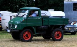 Mercedes-Benz Unimog 411 (411.120) langer Radstand, geschlossenes Fahrerhaus 1963-1974