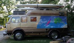 Mercedes-Benz LP710 LF16V-TS ex-Feuerwehr Wohnmobil 1967