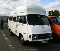 Mercedes-Benz L206D Hochdach Wohnmobil 1973-1977