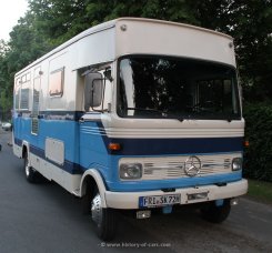 Mercedes-Benz LP kubische Kabine, mittelschwer Wohnmobil 1972