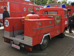 Mercedes-Benz L206D VFL (Vorauslöschfahrzeug) Feuerwehr 1973