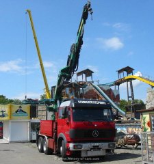 Mercedes-Benz 2644 (NG85) Pritsche Ladekran 1985-1988