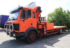 Mercedes-Benz MK 1733 Flachbett mit Ladekran 1989-1994 (?)