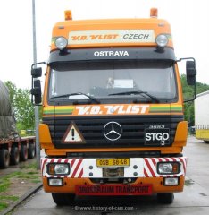 Mercedes-Benz SK94 3553S 8x4/4 Schwerlast-Sattelzugmaschine V.D. Vlist Czech 1994-1998