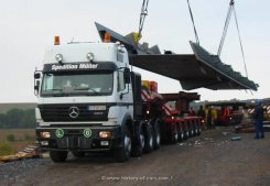 Mercedes-Benz SK94 3553S 8x4/4 Schwerlast-Sattelzugmaschine Spedition Müller 1994-1998