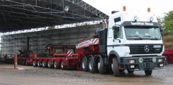 Mercedes-Benz SK94 3553S 8x4/4 Schwerlast-Sattelzugmaschine Spedition Müller 1994-1998