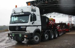 Mercedes-Benz SK94 3553S 8x4/4 Schwerlast-Sattelzugmaschine Spedition Müller 1994-1998