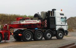 Mercedes-Benz SK94 3553S 8x4/4 Schwerlast-Sattelzugmaschine Spedition Müller 1994-1998
