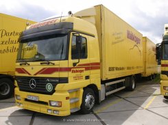 Mercedes-Benz Actros 1831 L 4x2 Koffer H&uuml;binger 1996-2002