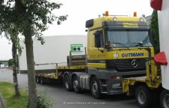 Mercedes-Benz Actros 2553 Megaspace 6x2/4 Sattelzugmaschine Gutmann 1996-2002