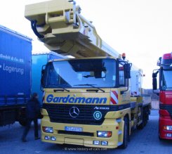 Mercedes-Benz Actros 2640 L flaches Dach 8x4x4 Arbeitsbühne Gardemann 1996-2002