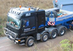 Mercedes-Benz Actros 4160 L 8x4/4 Titan Schwerlast-Sattelzugmaschine Balmer Schwertransporte ca. 2002-2003