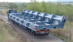 Mercedes-Benz Actros 4160 L 8x4/4 Titan Schwerlast-Sattelzugmaschine Balmer Schwertransporte ca. 2002-2003