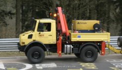 Mercedes-Benz Unimog 437.4 U4000 Pritsche mit Ladekran 2002-2013
