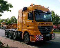 Mercedes-Benz Actros MP3 4165 Megaspace 8x4/4 Schwerlast-SZM Franz Bracht 2008-2012