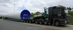 Mercedes-Benz Actros MP3 4160 Megaspace 8x4/4 Schwerlast-Sattelzugmaschine TAS-Logistik 2008-2012