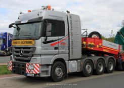 Mercedes-Benz Actros MP3 4165 Megaspace 8x4/4 Schwerlast-SZM Spedition Bender 2008-2012