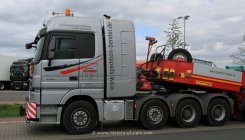 Mercedes-Benz Actros MP3 4165 Megaspace 8x4/4 Schwerlast-SZM Spedition Bender 2008-2012