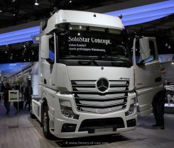 Mercedes-Benz Actros MP4 1863 GigaSpace Sattelzugmaschine Solostar Concept 2014
