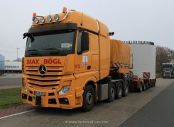 Mercedes-Benz Actros MP4 4163 GigaSpace Schwerlast-Sattelzugmaschine 2014-2016