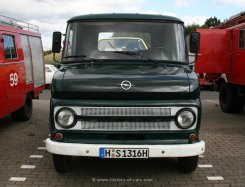 Opel Blitz 2.1t/2.4t B-Modell Abschleppwagen 1973