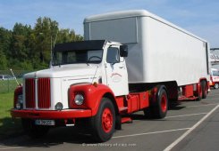 Scania L111 S 38 4x2 Sattelzugmaschine mit Luftfederung 1978-1980